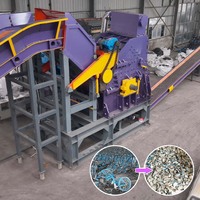 Système de recyclage et de tri de déchets métalliques pour vélos, voitures, coques de voitures, acier, fer, aluminium, blocs moteur et moyeux – Broyeur de déchets métalliques