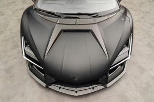 ฝากระโปรงคาร์บอนไฟเบอร์สำหรับ Lamborghini Revuelto MSY ฝาครอบเครื่องยนต์ด้านหน้าคาร์บอนไฟเบอร์แบบแห้ง Revuelto ฝากระโปรงคาร์บอนไฟเบอร์คุณภาพสูง - Product Image 6