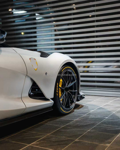 Kit carrosserie en fibre de carbone pour <span class=keywords><strong>Ferrari</strong></span> 812 <span class=keywords><strong>Competizione</strong></span> A - Pare-chocs avant et arrière, jupes latérales, diffuseur, capot - Product Image 4