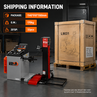 Équipement de service automobile tout-en-un pour ateliers : aligneur de roues 3D et équilibreur de pneus avec capacité de 70 kg et 200 tr/min LEO L9031
