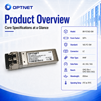 Module émetteur-récepteur optique SFP Plus 16GFC 850nm VCSEL MMF Duplex LC 100m 0 à 70 degrés
