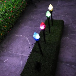 Luces de Jardín Hejia HJ-098 LED Solares de Color Caramelo para Iluminación de Caminos Exteriores - Product Image 2