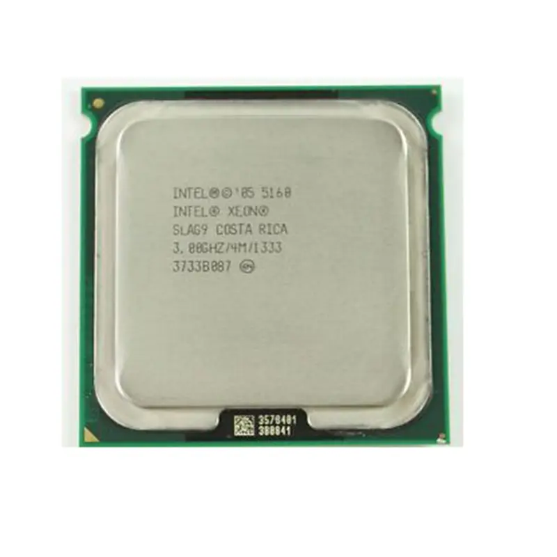 Bulk Großhandel Günstige CPU 5160 Dual Core 3,0 GHz Intel Xeon Prozessor CPU Gold
