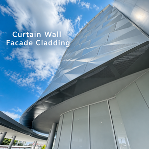 Paneles de Fachada Tallados a Medida, Diseño de Patrón Curvo 3D Único, Revestimiento Decorativo para Obras de Renovación de Exteriores de Edificios Antiguos - Product Image 1
