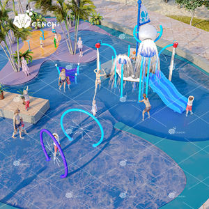 Cenchi Aqua Pool Splash Pad Slide 200 m² Aire de jeux aquatiques <span class=keywords><strong>Espagne</strong></span> Arroseur Caractéristiques Mini <span class=keywords><strong>parc</strong></span> <span class=keywords><strong>aquatique</strong></span> - Product Image 3