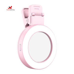 Fill-in Light Makeup Mirror Beautification Self-timer <b>Lamp</b> Fill Light LED Super Wide-angle Foldable Desktop High Quality Mirror - Product Image 2
