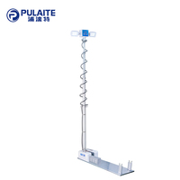 Câble dissimulé 2.5 mètres de câble externe mât télescopique lumière véhicule monté sur le toit lampes de travail tour pour camion de lutte contre l'incendie