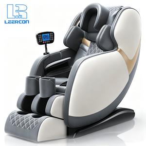 LEERCON OEM ODM Portable 3D Thai Stretching Full Body <strong>Massage</strong> <strong>Chair</strong> With Calf Roller Headphones Music <strong>for</strong> Healthcare Wellness - Product Image 1