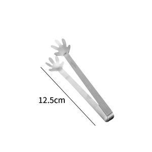 Mini Kreative Edelstahl-Küchenzange mit Verbundgriff, Nachhaltig, Spülmaschinen- und Mikrowellenfest, für Kuchen- und Snack-Handling - Product Image 6