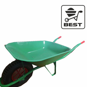 Meilleure brouette WB6400 830x680mm, capacité 200kg, silencieuse, pour travaux de paysagisme et de construction - Product Image 3