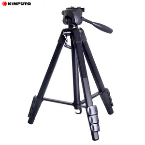 Mini Tripod ABS+Aluminum Lightweight Dv Video Camera Microphone Dslr Tripod Stand With Camera Light For Soccer Streaming GT-668