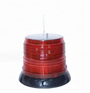 태양 자동 조명 제어 네비게이션 조명 팁 P28s 보트 마린 요트 용 빨간색 수동 스위치 태양 전지 패널 조명 - Product Image 3