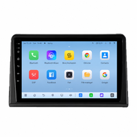 Radio Mobil Android 14 untuk Renault Express 2021 Pemutar Multimedia Video Auto Carplay Kamera 360 RDS Navigasi GPS Audio Autoradio
