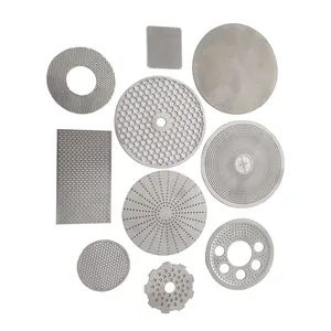 New Designer Stainless Steel Filter Wire Mesh Disc Etched Screens