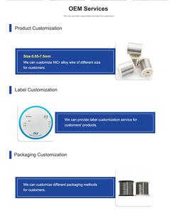 Cr20Ni80 стойкий нихромовый 80 провод 1 кг ni80 на продажу - Product Image 5