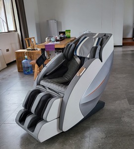 Silla de Masaje Eléctrica 3D Zero <span class=keywords><strong>0</strong></span> Gravity con Riel en L, Shiatsu, Calor, Amasamiento, Vibración, Masaje Corporal Completo 4D - Product Image 4