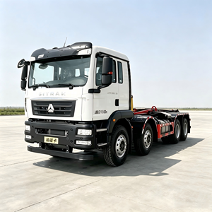 รถบรรทุก SINOTRUK SITRAK 8x4 แบบ Skip Loader พร้อมระบบ Hook Lift สำหรับบรรทุกขยะ  มีตู้คอนเทนเนอร์สำหรับขยะหลายขนาดให้เลือก - Product Image 3