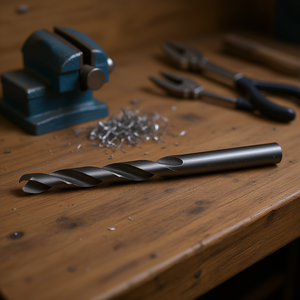 Broca helicoidal HSS de 12.8 mm y 151 mm de longitud, serie corta, para metal, madera y plástico - Product Image 3