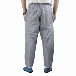 Pantalones tradicionales musulmanes para hombre, holgados, estilo árabe de Dubái, pantalones de poliéster de color sólido a la moda con cintura elástica. - Product Image 5