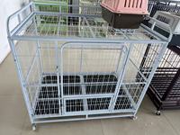 Vente Chaude Cage à poulets carrée en PVC pour coqs de combat, Maille grillagée à mailles plates, Découpe, soudure et pliage sur mesure