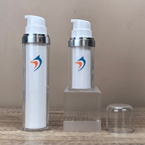 Sérum pour le visage 15 ml, crème, lotion, soin de la peau, emballage rond sans air, flacon vide 30 ml, 50 ml, 100 ml avec pompe - Product Image 1