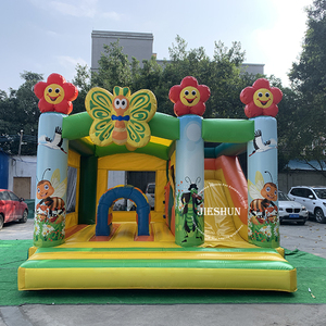 Château gonflable commercial pas cher pour intérieur, jungle, avec toboggan, château gonflable pour enfants et adultes - Product Image 2