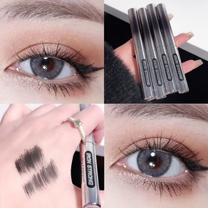 Nouveau style de mascara waterproof pour cils bouclés, fibres durables, séchage rapide, effet 4D, crème de mascara noire - Product Image 2