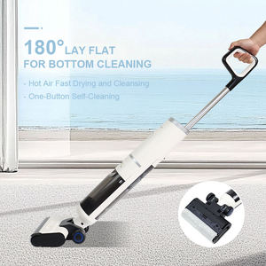 Giảm tiếng ồn 4000mAh điện động cơ không chổi than thảm và máy giặt sàn với hệ thống tự làm sạch - Product Image 5