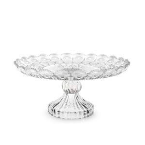 Support à gâteau impérial en verre sur pied 29 cm pour une présentation élégante des desserts - Product Image 1