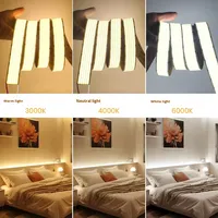 Bande lumineuse LED COB haute densité à 5 rangées de lumens élevés Bande lumineuse intelligente étanche de 30mm pour la maison et l'extérieur Bande LED COB de 30mm