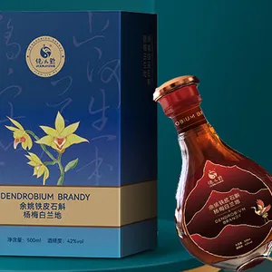 High Quality Dendrobium Officinale Brandy Made In China Lower Hypertension Organic Food