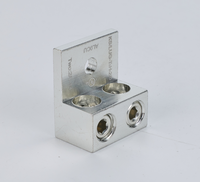 Bloc de bornes mécanique à 2 ports AL9CU 2/0-14 AWG pour tableau de commutation