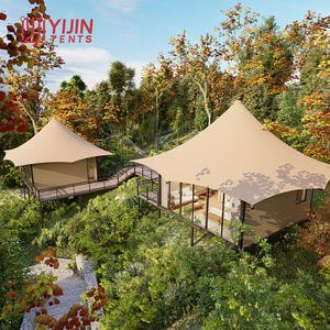 เต็นท์โรงแรมพาวิลเลียน PVDF รีสอร์ทหรูหราพร้อมห้องน้ำในตัว - Product Image 4