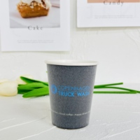 Gobelet en papier compostable écologique à paroi unique personnalisable biodégradable et réutilisable avec mousse imperméable pour le vin