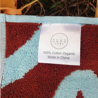 100% Cotton Jacquard Bath Towels Breathable Eco-Friendly Double-Sided Modern Luxury Style for Beach Home Hotel Spa Travel