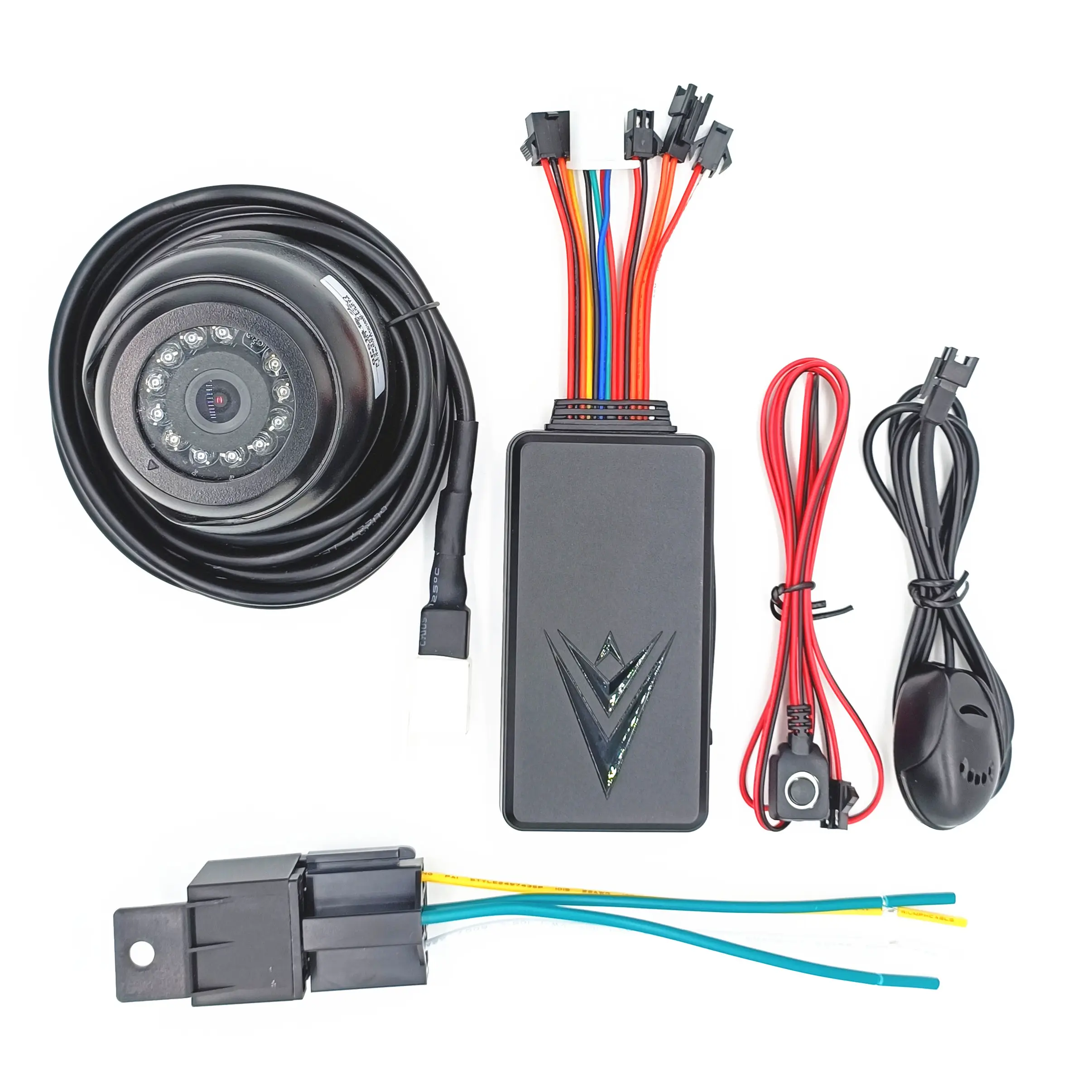Remote Brandstof Power Off Sos Alarm E-Bike Motorcycle Voertuig Tracking Device Mini Smart Gps Tracker Met Camera