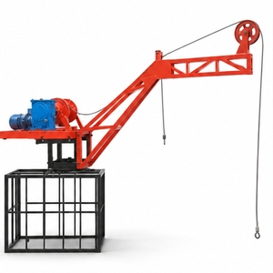 Treuil électrique motorisé Metro Industries pour matériaux de construction, capacité 200 tonnes, puissance 55 kW, châssis en acier - Product Image 1
