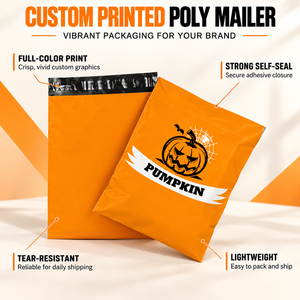 Bolsas de Plástico Reciclables para Envíos, Bolsas de Correo Impresas Personalizadas Multicolores para Comercio Electrónico y Embalaje de Ropa - Product Image 1