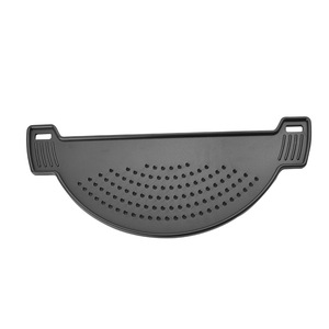Vegetable Drainer Plastic Filter Baffle For Pots And Pans Multifunctional Drain Strainer With Perforated Design - Product Image 3