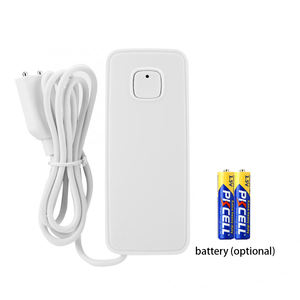 Tuya Independente WIFI Sensor De Vazamento De Água <span class=keywords><strong>Detector</strong></span> 80db Sistema De Alarme Flood Alert Overflow Security Home Alarm <span class=keywords><strong>Water</strong></span> Plastic - Product Image 3