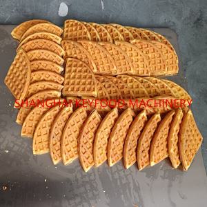 Clé Four De Cuisson <span class=keywords><strong>Gaufrier</strong></span> Ligne De Transformation Des Aliments pour Gaufre Faisant La Machine - Product Image 6