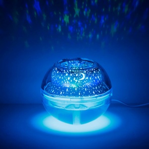 Ultrasonic Cool Mist Humidifier Crystal Starry Sky <b>Projection</b> Starry Lamp Humidifier with Night <b>Light</b> for Bedroom Home - Product Image 6
