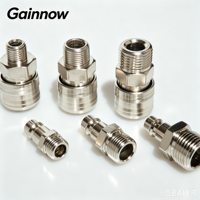 Fabricant de pièces pneumatiques Gainnow, raccords pneumatiques métalliques 1/2'' BSP, raccords pour tuyaux d'air, raccords à connexion rapide