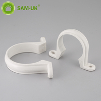 Support fixe pour tuyau en plastique, support fixe pour tuyau en PVC, raccords pour tuyaux en PVC américains, support pour tuyau d'eau, pince de fixation pour tuyau, pince de serrage pour tuyau