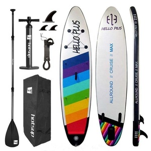 Tabla de Paddle Surf Inflable Personalizada OEM de 10'6'' con Diseño Libre, Tabla de SUP para Surfear, Diseño Arcoíris/1 Diseño Inflable Fácil de Usar - Product Image 1