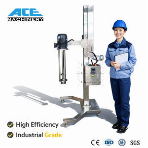 Homogénéisateur émulsifiant à cisaillement élevé avec pompe mélangeuse-dispersante à entrée inférieure - Product Image 1