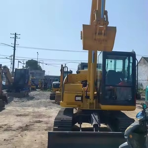 High Power Machine Used Komatsu PC60 <b>Mini</b> Excavator 6 Tons Capacity Multifunctional with <b>Motor</b> Engine & Gearbox for Sale - Product Image 1