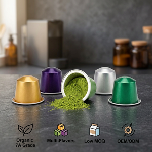 Specialty Coffee Shop Grade Matcha Capsules Barista Quality Compatible With Professional Brewers Private Label Bulk Wholesale - Product Image 1
