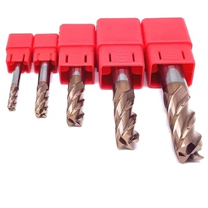 Hrc55 4F End Mill Kit hợp kim thép vonfram gia công CNC với công cụ cắt phay tráng - Product Image 2