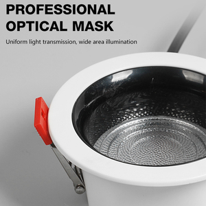 <span class=keywords><strong>New</strong></span> hiện đại 3 màu sắc sắt nhúng cài đặt văn phòng trong nhà Downlight đèn tại chỗ <span class=keywords><strong>LED</strong></span> có thể điều chỉnh Downlight - Product Image 5